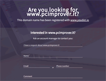 Tablet Screenshot of pcimprover.it
